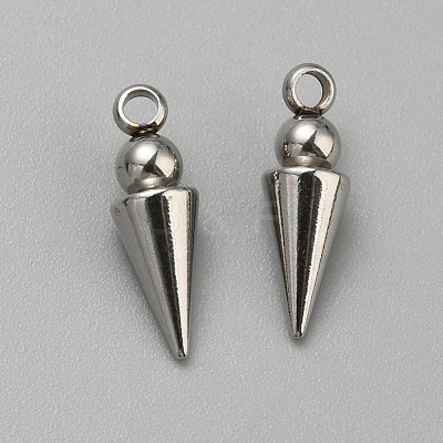 304 Stainless Steel Pendants STAS-WH0044-29A-1