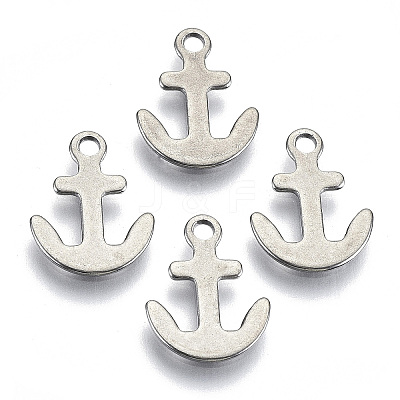 Non-Tarnish 201 Stainless Steel Charms STAS-R116-070-1