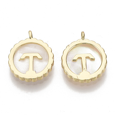 Natural Shell Charms KK-S356-087-NF-1