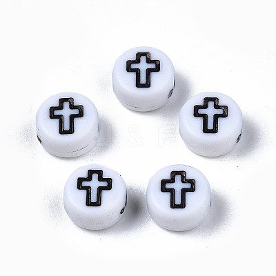 Opaque Acrylic Beads LS-SACR-S273-48-1