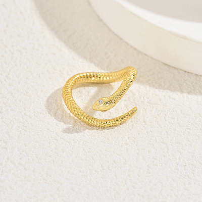 Brass Cuff Open Rings for Women GX4142-1
