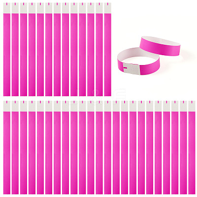 Luminous Paper Disposable Wristbands BJEW-TAC0075-001C-1
