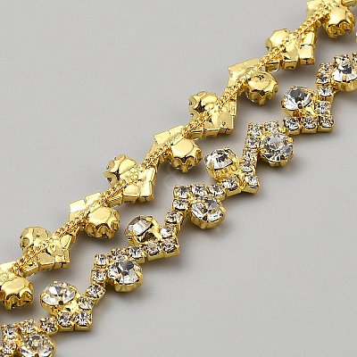 Glass Rhinestone Sewing Ornament Accessories DIY-WH0671-039B-1