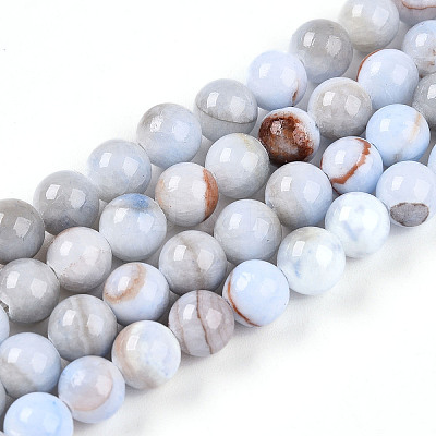 Natural Persian Jade Beads Strands G-A255-A02-01A-1