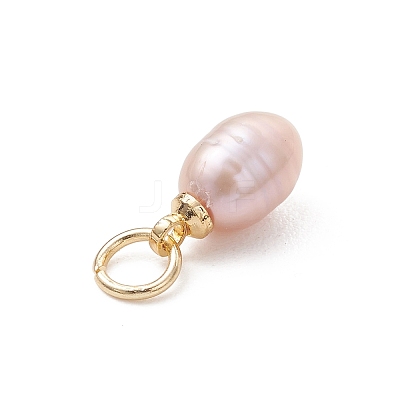Natural Cultured Freshwater Pearl Pendants X-PALLOY-JF05172-01-1