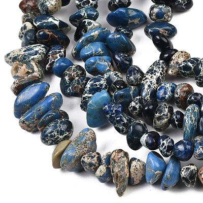 Natural Imperial Jasper Beads Strands G-I123-05B-1