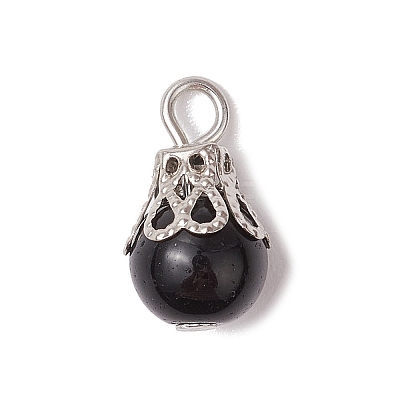 Glass Pendants PALLOY-JF03284-04-1