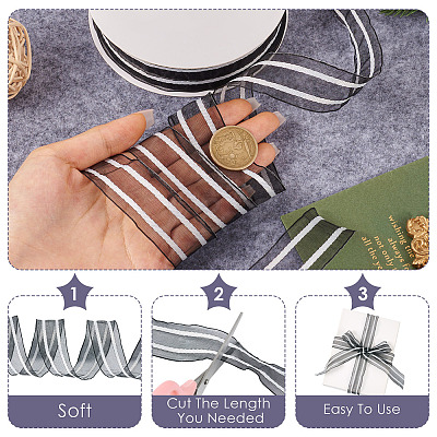 20 Yards Organza Ribbon ORIB-TAC0005-03-1