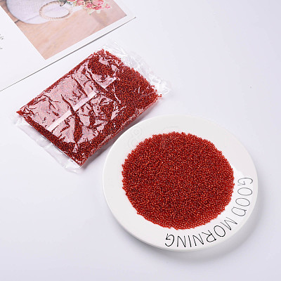 8/0 Glass Seed Beads SEED-US0003-3mm-25-1