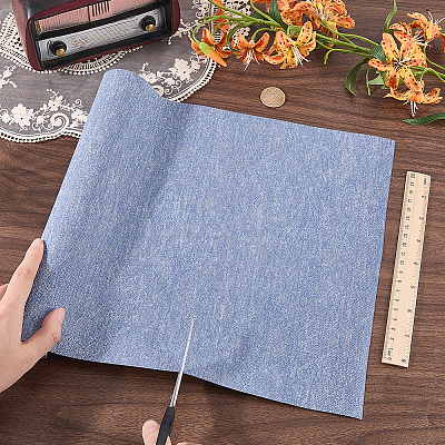 1 Roll PU Leather Fabric AJEW-CL0005-40A-1