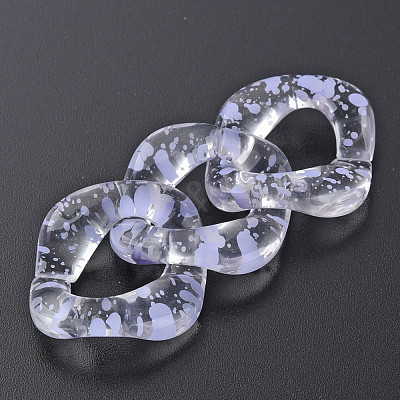 Transparent Acrylic Linking Rings OACR-N009-016A-03-1