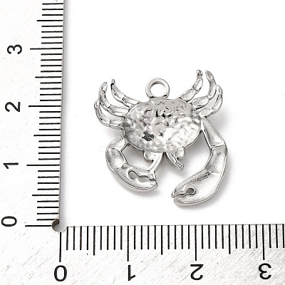 304 Stainless Steel Pendants STAS-I348-01P-04-1