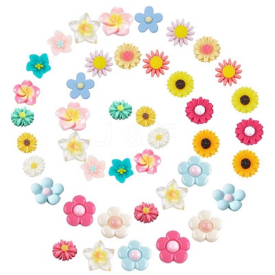 Resin Cabochons CRES-SC0001-45-1
