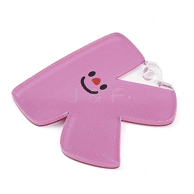 Acrylic Pendants MACR-R002-01K-1