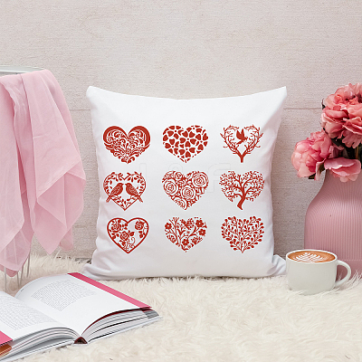 Self-Adhesive Silk Screen Printing Stencil DIY-WH0638-044-1