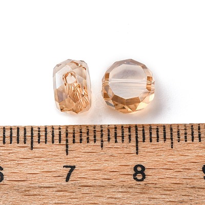 Electroplate Glass Beads EGLA-U003-01A-PL01-1