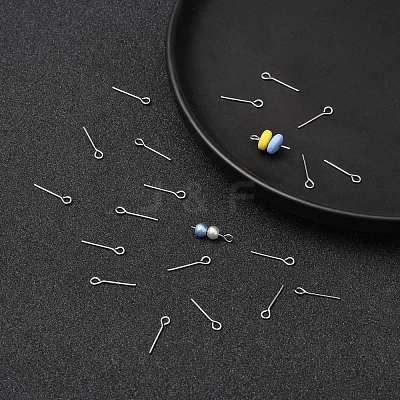 Tarnish Resistant 304 Stainless Steel Eye Pin STAS-R045-15mm-1
