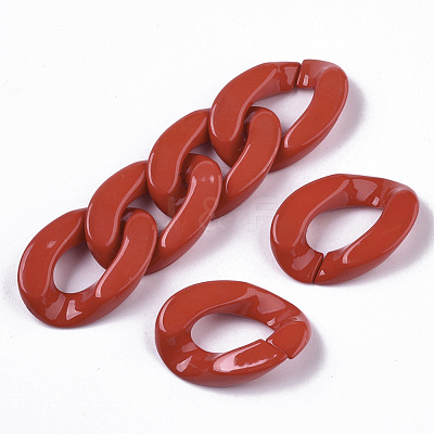 Opaque Acrylic Linking Rings OACR-S036-001B-G06-1