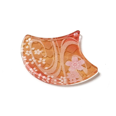 Printed Acrylic Pendants TACR-F007-05D-1