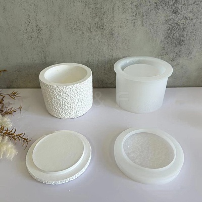 Lava Effect Column DIY Silicone Candle Cup Molds SIMO-C008-01B-1