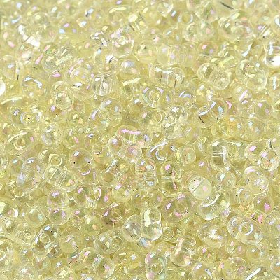 AB Color Plated Glass Seed Beads SEED-L011-06B-05-1