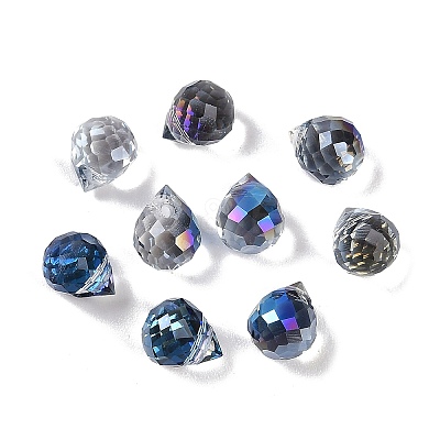 Electroplate Glass Beads EGLA-C008-01A-HR01-1