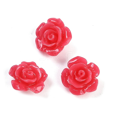 Synthetic Coral Carved Beads CORA-M001-06F-1