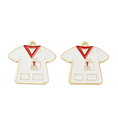 Alloy Enamel Pendants ENAM-G229-01G-02-1