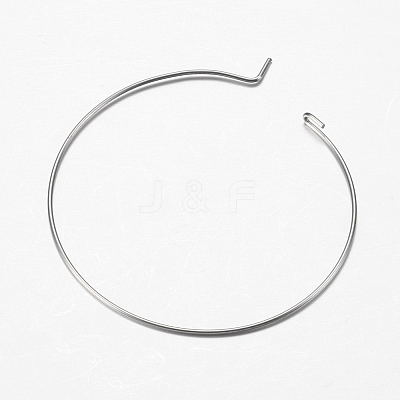 316 Surgical Stainless Steel Hoop Earrings Findings STAS-F149-32P-D-1