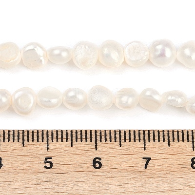 Natural Cultured Freshwater Pearl Beads Strands PEAR-P064-19D-04A-1