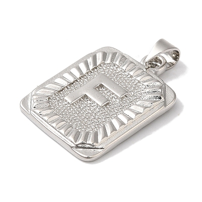 Rack Plating Brass Pendants KK-B092-42P-F-1