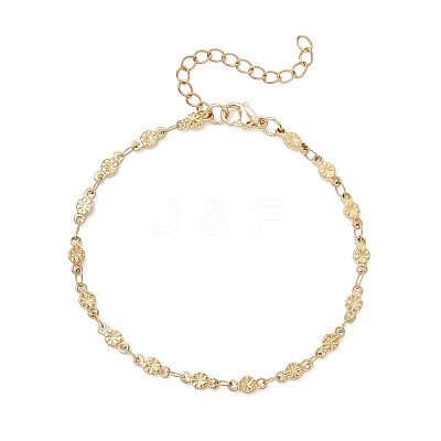 304 Stainless Steel Link Chain Bracelets for Women BJEW-JB12686-1
