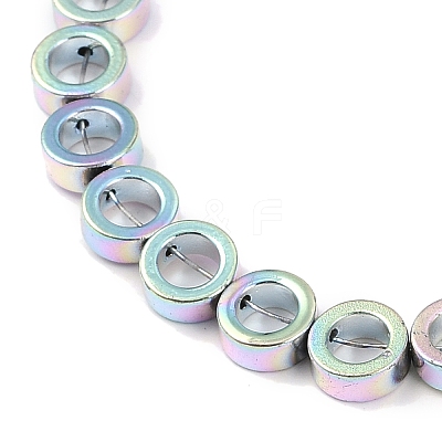 Baking Painting Synthetic Non-magnetic Hematite Beads Strands G-A234-H03-01B-1