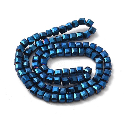 Electroplate Glass Beads Strands LS-EGLA-D018-4x4mm-55-1
