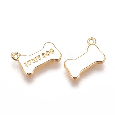 Brass Charms X-KK-S341-14-1