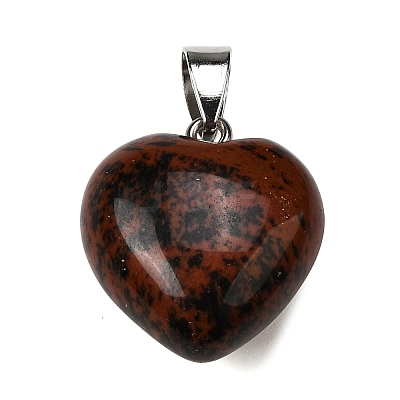 Natural Mixed Gemstone Pendants G-F820-10-1