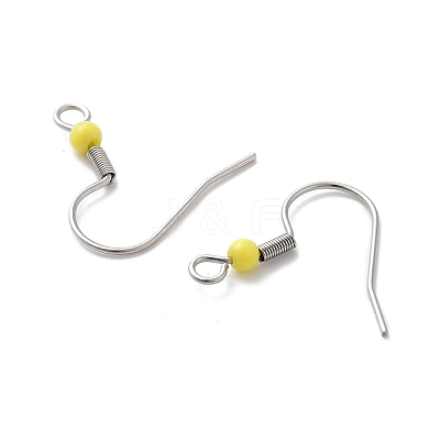 Tarnish Resistant 316 Surgical Stainless Steel Earring Hooks STAS-E044-01P-03-1