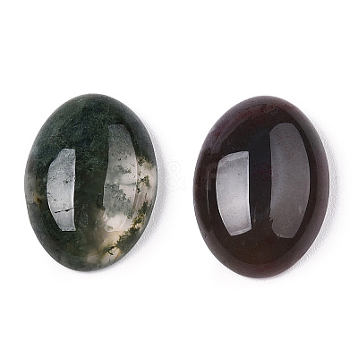 Natural Agate Cabochons G-R415-13x18-08-1