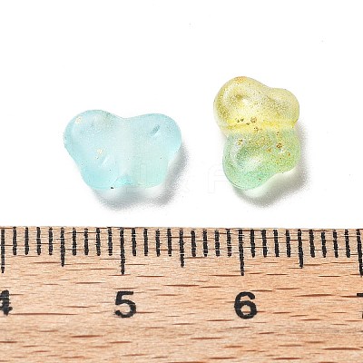 Gradient Color Transparent Acrylic Beads X-OACR-M023-05A-1