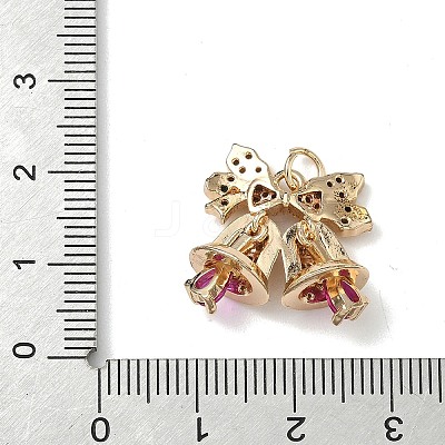 Brass Micro Pave Cubic Zirconia Pendants KK-B162-01-1