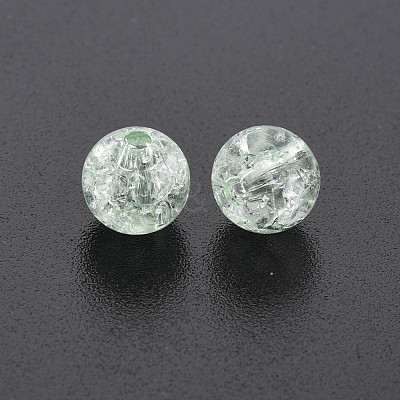 Transparent Crackle Acrylic Beads MACR-S373-66-N03-1