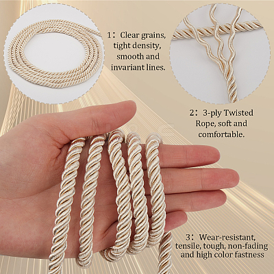 17.5~18m Twisted Polyester Milan Cord OCOR-GF0003-70B-01-1