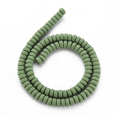 Handmade Polymer Clay Beads Strands CLAY-N008-105-1