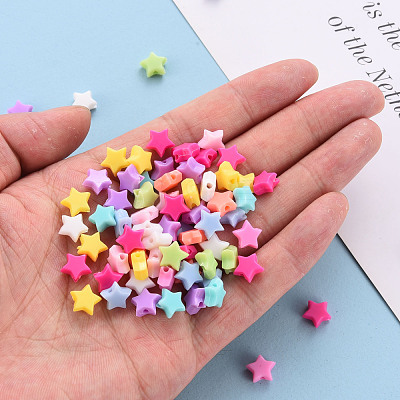 Opaque Acrylic Beads MACR-S373-29A-1