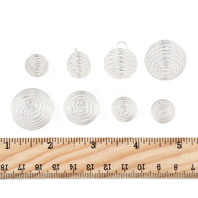 20Pcs 4 Styles Iron Wire Pendants FIND-FS0003-39-1