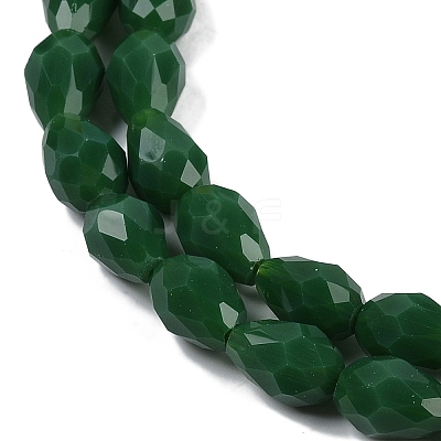 Opaque Solid Color Beads Strands EGLA-N013-P10mm-D04-1