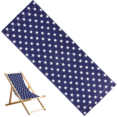 1Pc Star Pattern Chair Polycotton Cloth AJEW-GF0015-38C-1