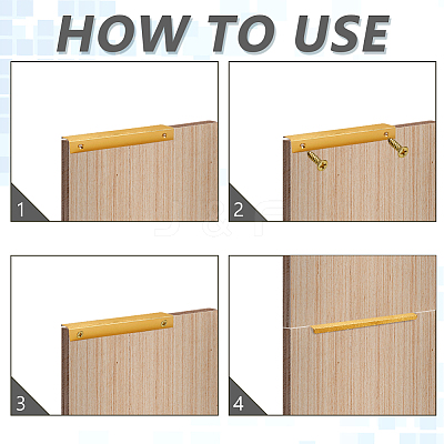 Aluminum Alloy Drawer Pull Handles FIND-WH0436-69B-1