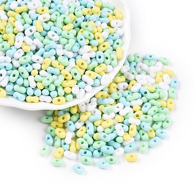 Opaque Acrylic Beads MACR-T048-02M-03-1