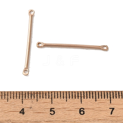 Ion Plating(IP) 304 Stainless Steel Connector Charms STAS-Q323-06C-RG-1
